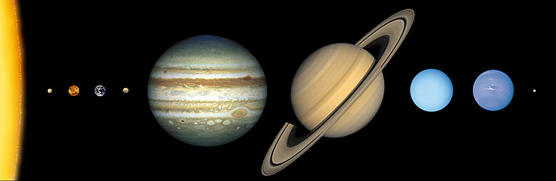 太陽系の惑星たちの姿
